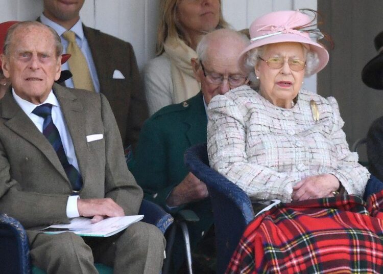 image of prince Philip and queen Elizabeth