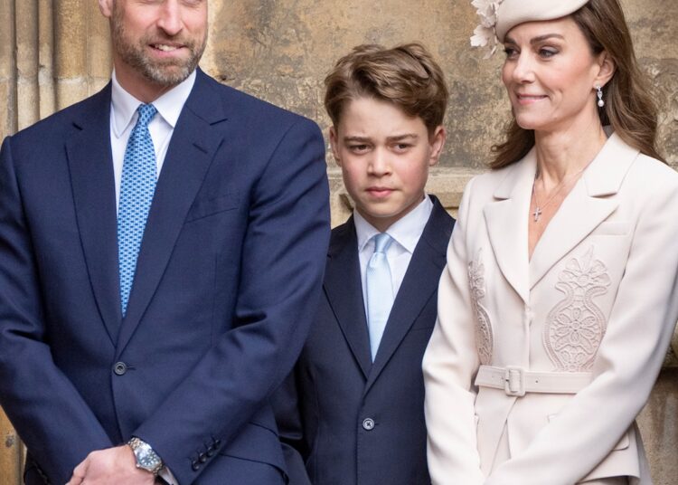 Prince William, Kate Middleton Attend Royal Easter Outing