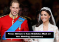 Prince William and Kate Middleton celebrate their 15th wedding anniversary