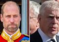 Prince William reportedly called his uncle Andrew Mountbatten-Windsor to ‘offer his condolences’ after the disgraced royal was stripped of his titles. MEGA