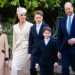 The Prince and Princess of Wales with their children