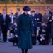 The Princess Royal attended a dawn service at the New Zealand Memorial at Hyde Park Corner, London. Photo: AP PHOTO