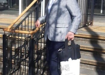 Former lady-in-waiting for Princess Diana, Anne Beckwith-Smith leaving Lavender Hill Magistrates' Court, London, where she was charged with speeding