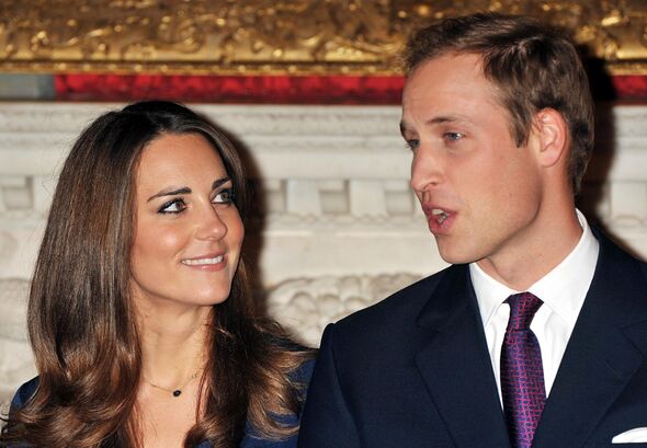 The Duke and Duchess of Cambridge during a photocall