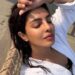 Priyanka Chopra Delivers a Daring Poolside Look in Strapless Bikini Amid Filming