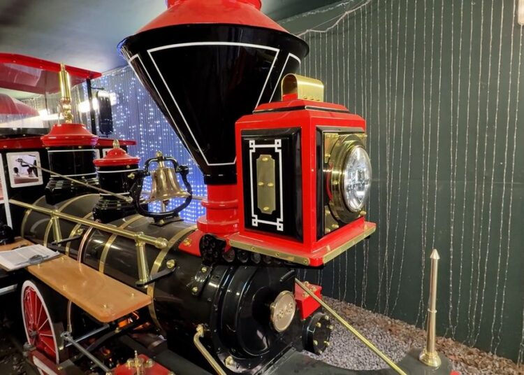 Pullen Park celebrates new electric train :: WRAL.com