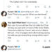 A Twitter conversation discussing J. Cole and Punch TDE, with users debating a story involving Diddy.