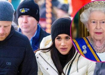Queen Elizabeth stayed in contact with Meghan Markle and Prince Harry after their 2020 royal exit.MEGA