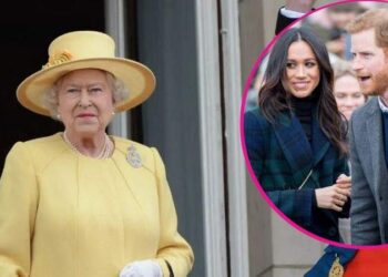 Queen Elizabeth was reportedly furious with Prince Harry and Meghan Markle during her tiara fitting for their wedding.MEGA
