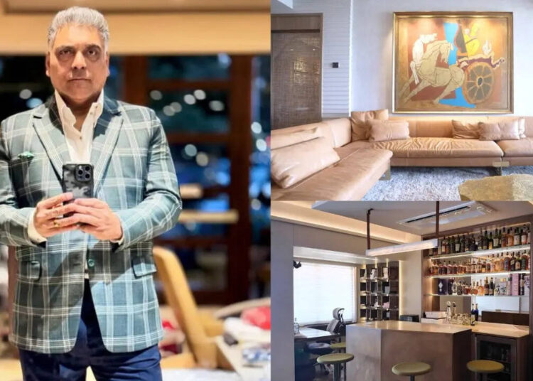 Ram Kapoor: From a massive living area to an entertainment room and art collection: Ram Kapoor’s approximately Rs 20 crore Mumbai house