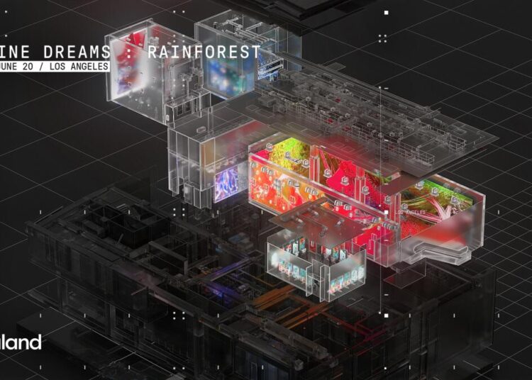 An architectural rendering of a museum.