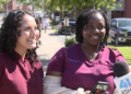 Isabel Guevera and Francesca Anderson