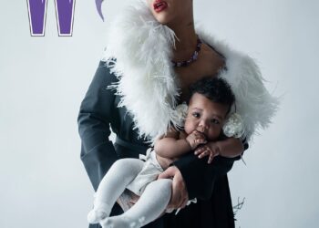 Rihanna and baby Rocki on W magazine's cover