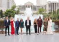 Rock the Block S7 Group 3 (L to R_ Scott McGillivray, Brooke Hogan, Drew Lachey, Taniya Nayak, Ty Pennington, Mina Starsiak Hawk, Vernon Davis, Chelsea Meissner, Kim Wolfe)