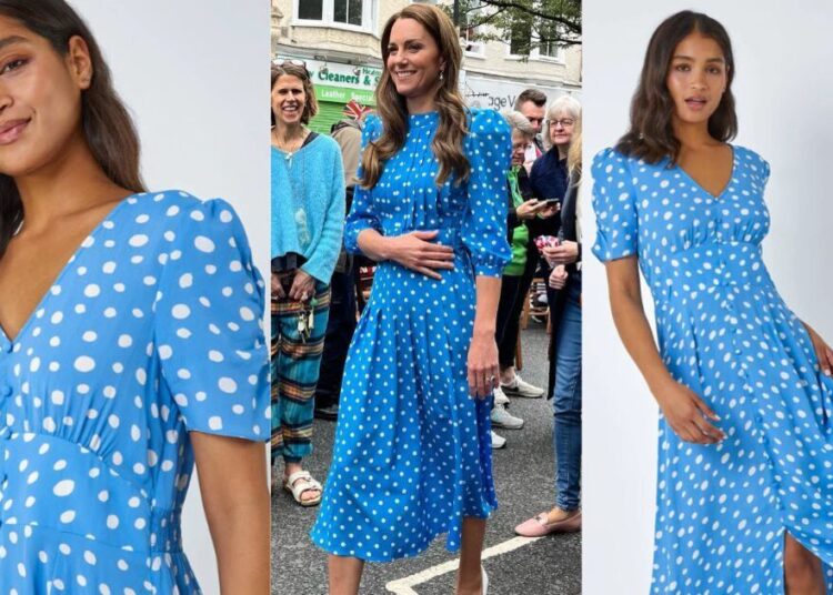 Roman's £45 dress channels Princess Kate's polka dot look | Royal | News