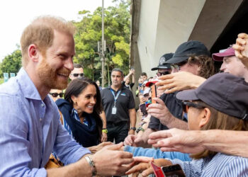 The Daily Telegraph Friday 17 April 2026 Harry and Megan Visit Picture Thomas Lisson