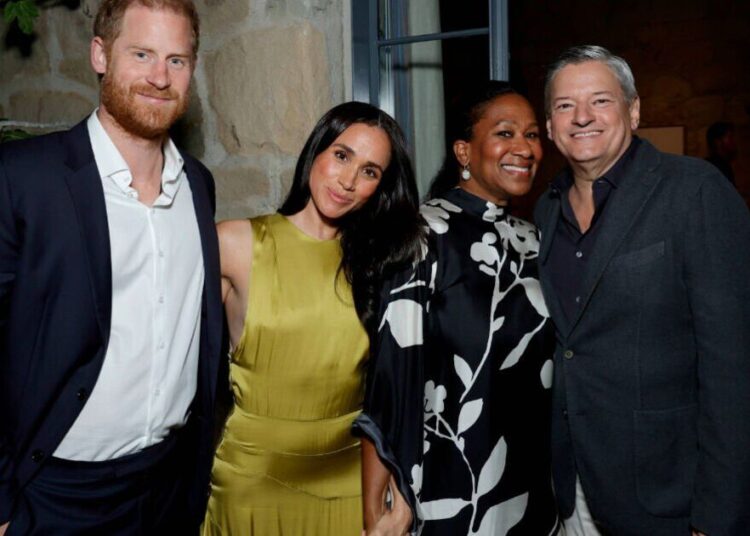 Royal fans say same thing as Meghan Markle ‘stuns’ at Netflix party | Royal | News