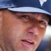 May 19, 2022; Kansas City, Missouri, USA; Kansas City Royals hitting coach Alec Zumwalt during the fifth inning against the Chicago White Sox at Kauffman Stadium. Mandatory Credit: Jay Biggerstaff-Imagn Images