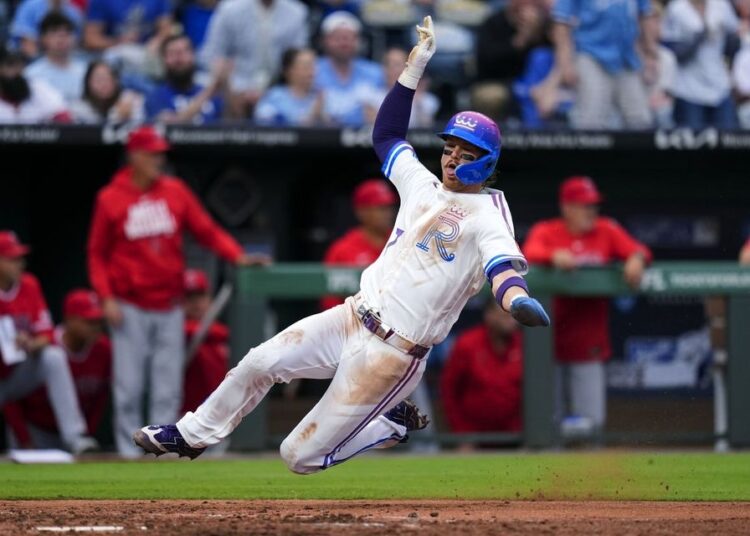 MLB: Los Angeles Angels at Kansas City Royals