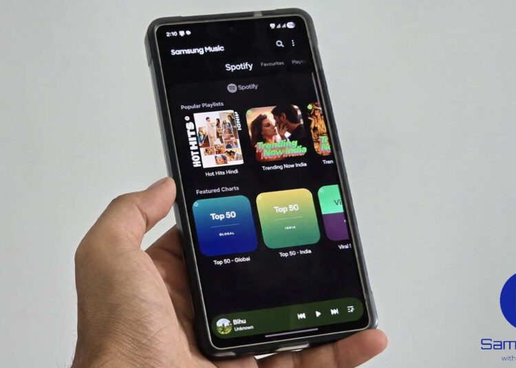 Samsung Music Spotify SammyGuru