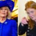 Sarah Ferguson's new feud is reportedly with Queen Camilla as she drowns herself in sorrow through drinking.MEGA