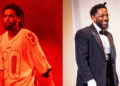 (L-R) J. Cole and Kendrick Lamar.