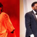 (L-R) J. Cole and Kendrick Lamar.
