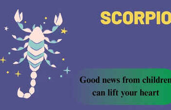 Scorpio Horoscope Today, April 24, 2026: Good news from children can lift your heart