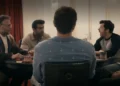 Rogen is joined by Kumail Nanjiani, Christopher Mintz Plasse, and Will Forte all playing themselves (Prime Video)