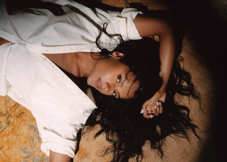Simone Ashley's new EP, Songs I Wrote in New York. Screenshot via Instagram