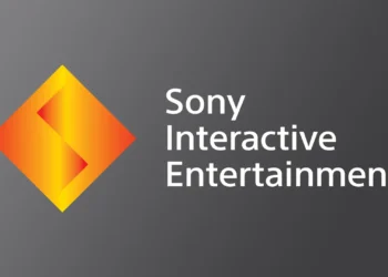 Sony Interactive Entertainment logo on a grey background