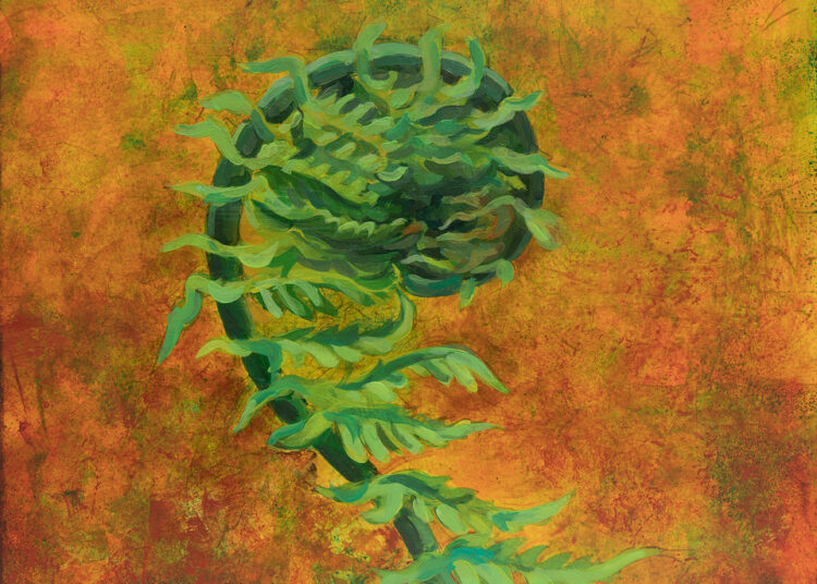 Acrylic painting