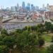 Washington Square Park, 100 E. Pershing Rd. is a five-acre park located east of Union Station and north of Crown Center. The location is being discussed as a possible site for the Kansas City Royals downtown stadium.