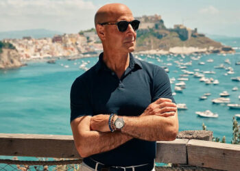 Stanley Tucci in Procida, Italy on season 2 of 'Tucci in Italy'Credit: Matt Holyoak/National Geographic