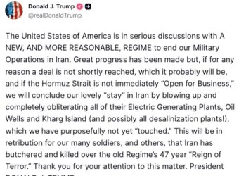 Donald Trump on Truth Social