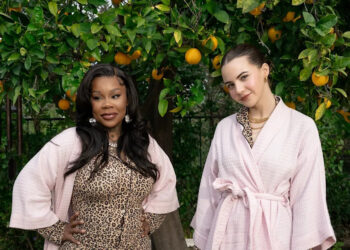 Sukihana and Bobbi Althoff in a promotional shot for their new series, 'That's BS with Bobbi and Suki'