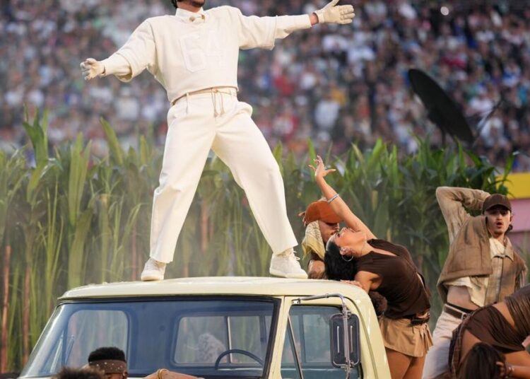 Super Bowl halftime highlights: Bad Bunny, Lady Gaga, Trump