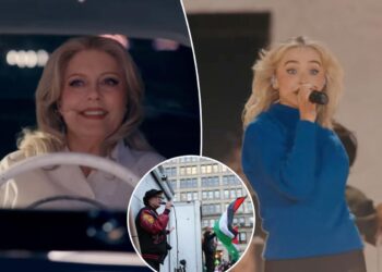 Susan Sarandon cameos with Sabrina Carpenter at Coachella after saying she was blacklisted in Hollywood