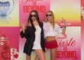 Stella Jones (left), daughter of The Clash frontman Mick, and Kate Moss's daughter Lila (right), pictured together at US music festival Coachella