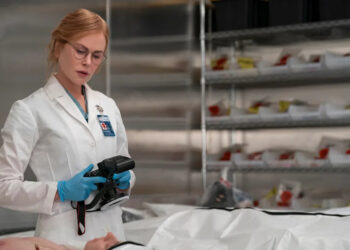 Kay Scarpetta (Nicole Kidman) in "Scarpetta."
