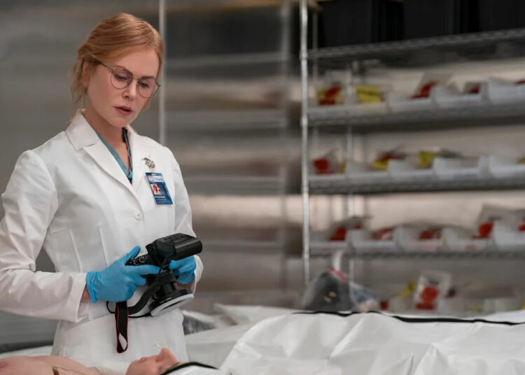 Kay Scarpetta (Nicole Kidman) in "Scarpetta."