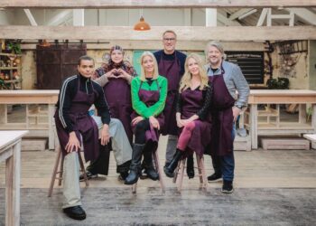 layton williams, fatiha el ghorri, denise van outen, paul merson, lucy beaumont, richard herring, the great celebrity pottery throw down