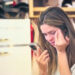 Taylor Frankie Paul crying while talking on the phone to Dakota Mortensen.