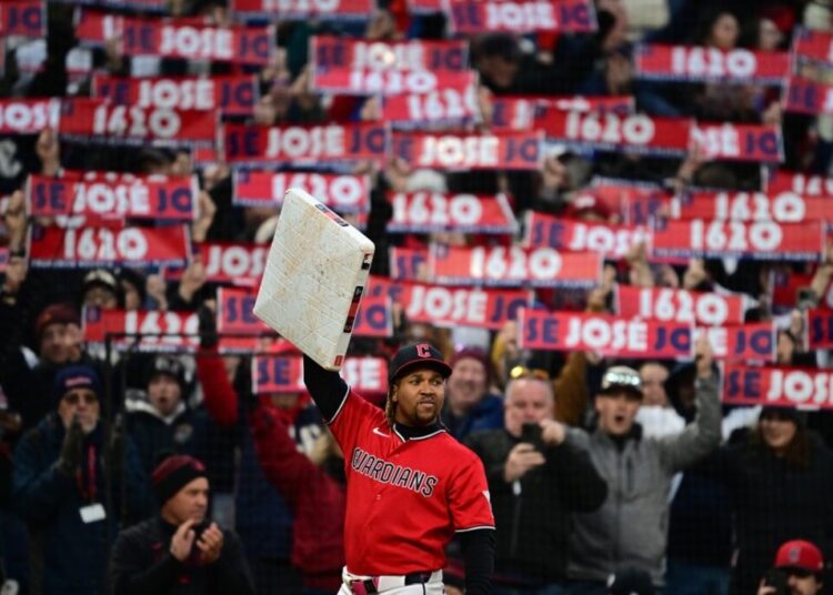 Team games leader Jose Ramirez, Guardians try to rebound vs. Royals - Field Level Media - Professional sports content solutions