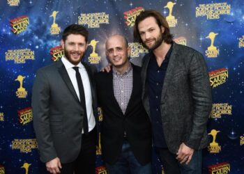 Jensen Ackles, Eric Kripke, and Jared Padalecki