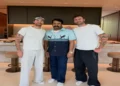 The Chainsmokers meet Mohanlal in Dallas ahead of show