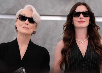 Meryl Streep as Miranda Priestly and Anne Hathaway as Andie Sachs in 'The Devil Wears Prada 2'Credit: Macall Polay/20th Century Studios