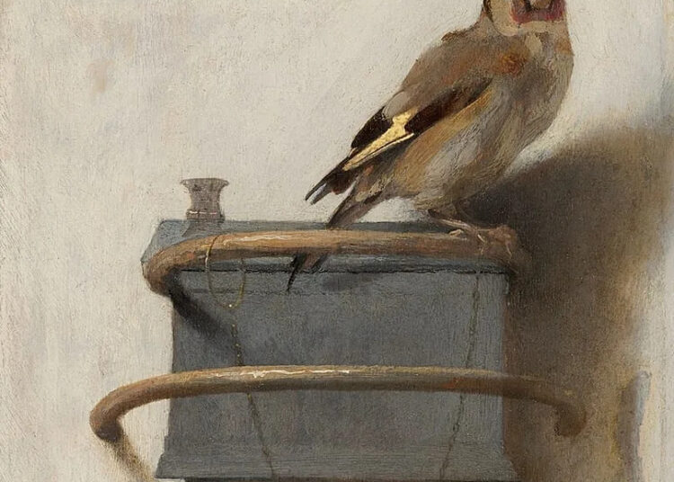 Carel Fabritius, The Goldfinch, 1654.