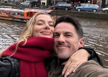 Michael Trevino and Bregje Heinen in 2024Credit: Bregje Heinen/Instagram