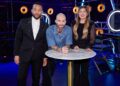 John Legend, Adam Levine, and Kelly Clarkson on 'The Voice'Credit: Griffin Nagel/NBC